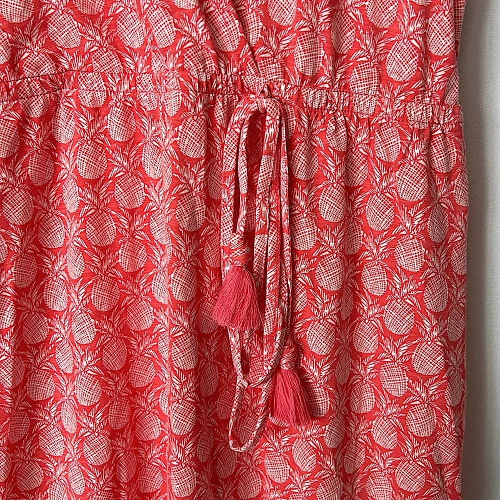 Tommy Bahama NWT Pink Tutti Frutti Pineapple Sleeveless Sundress **Size XS**🍍🍍 - Picture 5 of 7